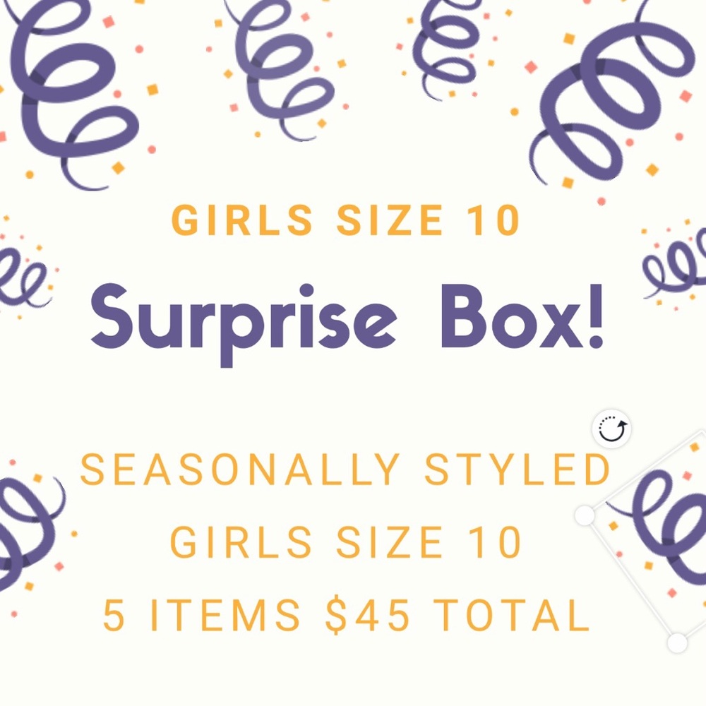 Curated box of our favorite size 10 girls items.